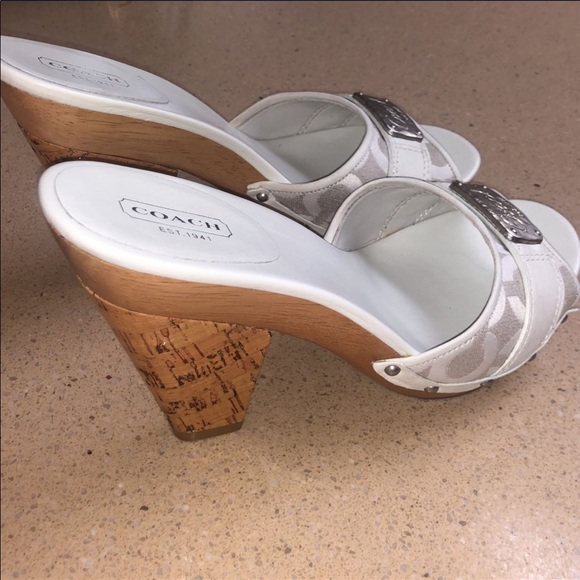 coach heels - Picture 2 of 6
